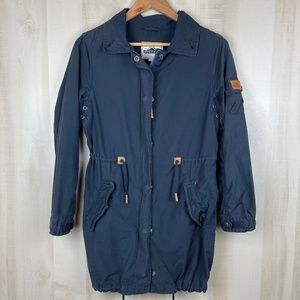 Penfield for Madewell Women’s Hazelton Snorkel Utility Jacket Navy Blue 70/30 XS